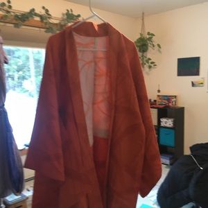 Traditional silk kimono